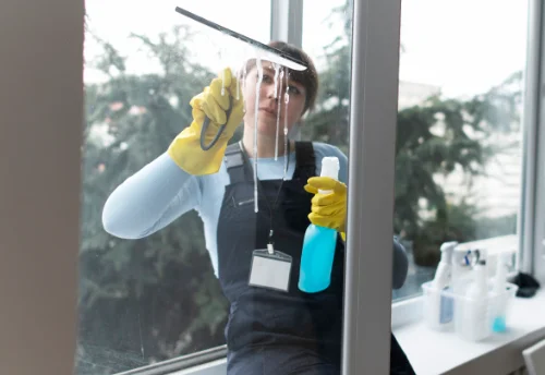 Nettoyage de vitres intérieures et extérieures à Rudelle